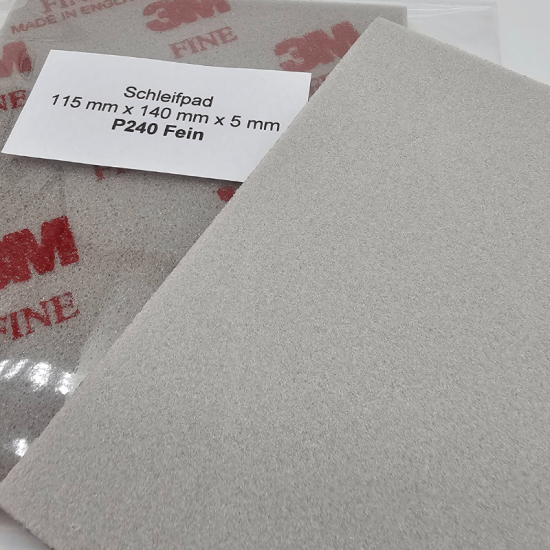 Schleifpad 3M P240 Fein - 115mm x 140mm x 5mm